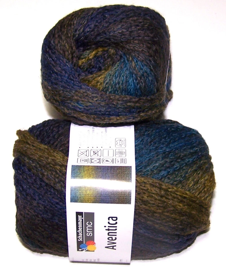 10 bolas de hilo degradado lavable a máquina Schachenmayr SMC AVENTICA #80 Foto 1 de 1