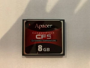 Apacer CFC 5 MLC ET 8GB, NR (AP-CF008GL9FS-ETNR) - Picture 1 of 2