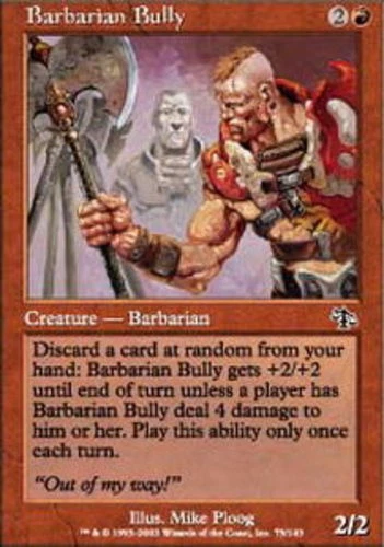 Barbarian Bully - Foil ~ Moderately Played Judgment MTG Magic UltimateMTG Red Ca - Image 1 of 1