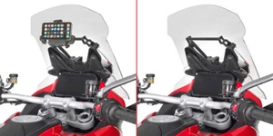 SUPPORTO PORTANAVIGATORE PORTA SMARTPHONE DUCATI MULTISTRADA 21-22 GIVI FB7413 - Imagen 1 de 6