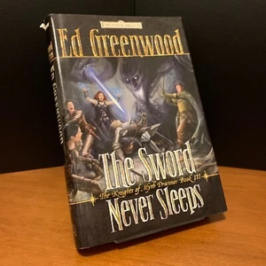 Forgotten Realms: The Sword Never Sleeps, Knights of Myth Drannor 3, First Ed HC - Picture 1 of 8
