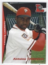 2002 Lansing Lugnuts (Class A-Chicago Cubs) Antoine Cameron