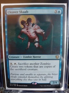 MTG Innistrad Midnight Hunt Near Mint Commander Cleaver Skaab 011/038 Regular - Picture 1 of 1