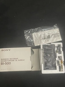 NOB RARE!! Sony BI-500 Business-Corder Micro Cassette tape Recorder/player - Picture 1 of 5