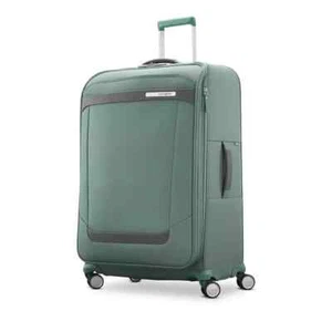 Samsonite T1096 Green Elevation Plus Softside Large Expandable Spinner 27 in - Picture 1 of 4