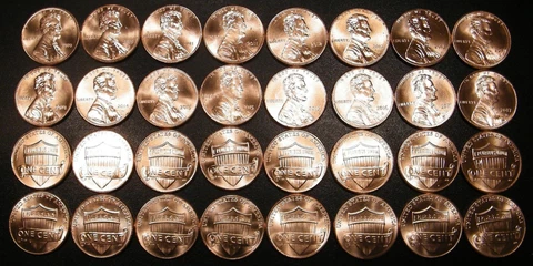2010-2023 P&D Lincoln Shield Cent 28 Penny Set BU US Coin from bank rolls Cover