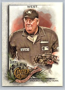 Joe West 2022 Topps Allen & Ginter #225 Umpire