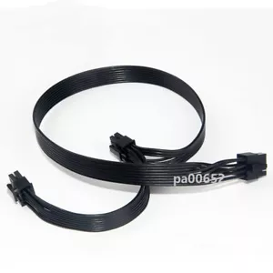 PCIE 8pin to Dual 8(6+2)P Power Cable for CoolerMaster V550 V650 V750 V850 GOLD - Picture 1 of 2