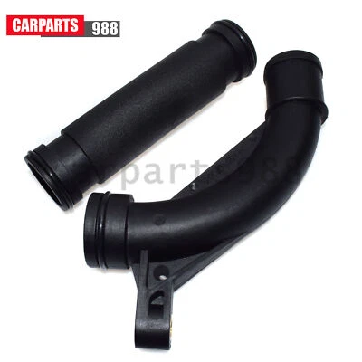 Manguera de tubo termostato 2 piezas para Land Rover Freelander 2002-05 PEP101970 PEP103580 Foto 1 de 4