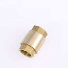 Brass Inline Check Valve for Fuel, Air, Water, Gas, Oil