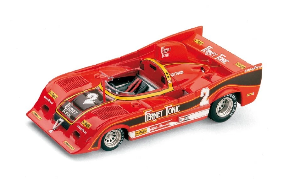 Modellino Auto Competizione scala 1:43 Brumm diecast ALFA ROMEO 33 SC12 N.2 W... - Immagine 1 di 1