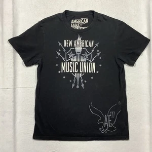 Neu American Music Union Large T-Shirt Bob Dylan Gnarls Barkley schwarz Keys Wurzeln - Bild 1 von 12