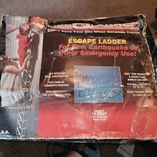 ResQLadder Emergency Rescue Ladder 15 ft. Long Series 1000 EUC- Escape vintage