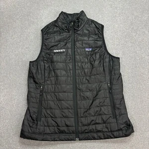 Patagonia Jacket Womens Extra Large Black Nano Puff Primaloft Vest Gilet Lady - Picture 1 of 10