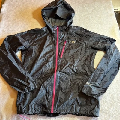 Chaqueta para mujer Outdoor Research Helium II M/M negra Pertex Shield+ ligera Foto 1 de 4