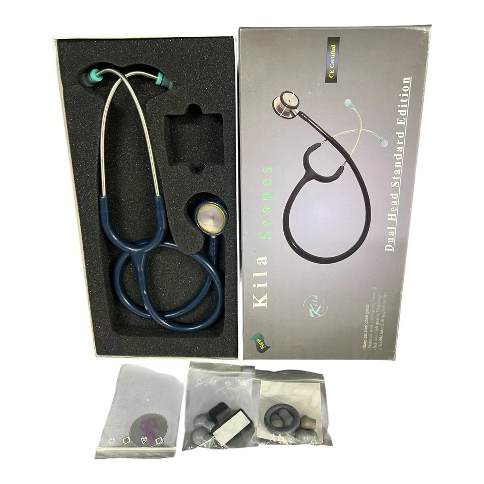 Estetoscopio Kila Scopes Virtuoso Doble Cabeza Cardiología Calidad Profesional Cl... Foto 1 de 1