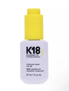Olio per capelli K18 riparazione molecolare 1 oz sigillato - Foto 1 di 1