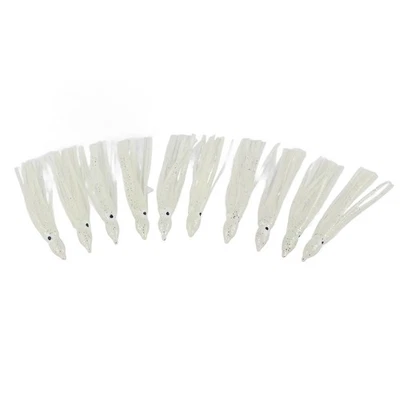 10 Stück Mini Squid Octopus Form Angelköder leicht für Nachtangeln SWNX - Bild 1 von 4