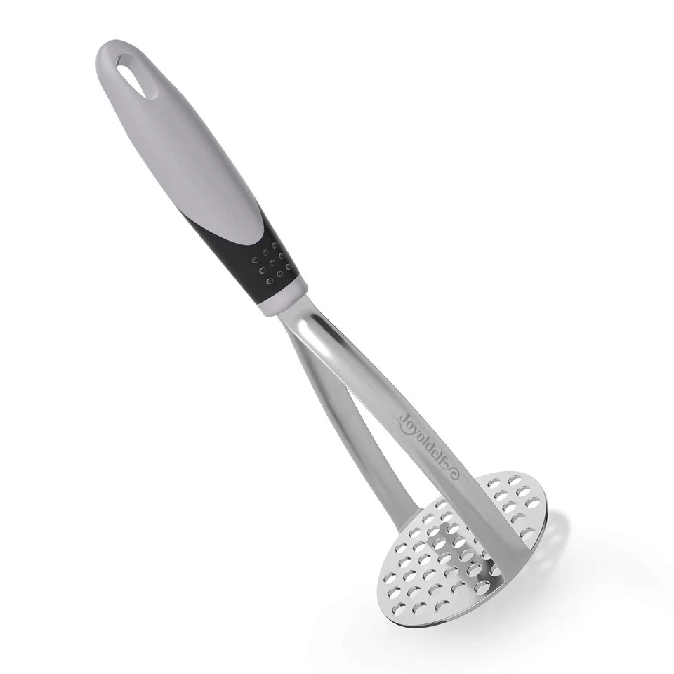 Joyoldelf Heavy Duty Potato Masher Stainless Steel Integrated Masher Kitchen ...