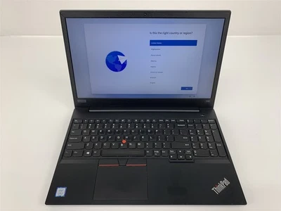Lenovo ThinkPad E590 20NB005RUS Intel i5-8265U 1.60GHz 16GB RAM 256GB SSD Win11  Foto 1 de 4