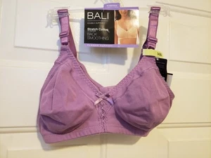 Ladies BALI Lilac Purple Cool Comfort Classic Support Bra, 36B - Picture 1 of 2