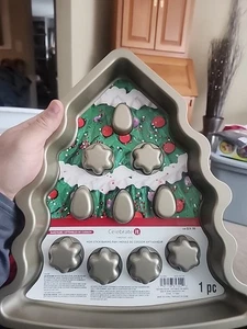 Celebrate It Antihaft Backform Weihnachtsbaum Form Kuchenform Backform Neu - Bild 1 von 3