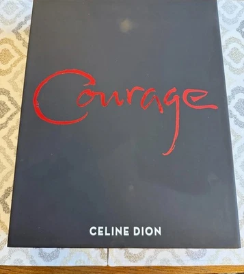 Conjunto de caixa de mercadorias VIP Celine Dion Courage World Tour 2019 - Imagem 1 de 4