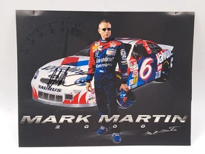 Mark Martin #6 Autographed Hero Card Valvoline Oil NASCAR Winston Cup Series - Picture 1 of 3