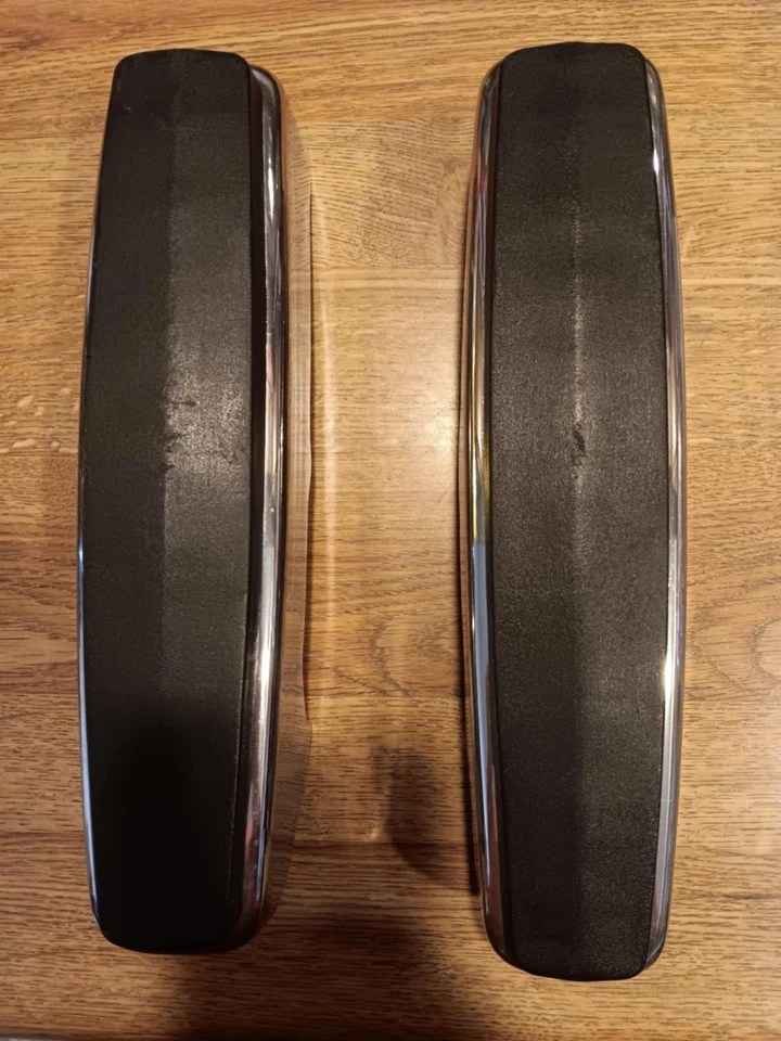 Dodge Ram Pickup, Ramcharger front bumper guards. Used OEM part 1986 - 1993 - Image 1 of 4