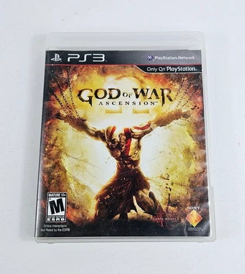 God of War: Ascension (Sony PlayStation 3, 2012) PS3 CIB Complete with Manual - Image 1 of 4