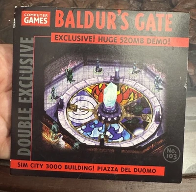 Baldur's Gate PC Demo Disc No. 103 With SimCity 3000 Building Piazza Duomo - Image 1 of 4