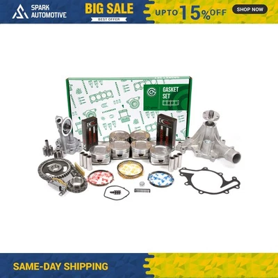 Kit de reconstrucción de motor para 01-03 Ford E150 E250 F150 Econoline 4,2 L OHV Foto 1 de 4