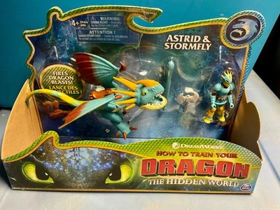 Spinmaster Cómo entrenar a tu dragón 3 El mundo oculto - Astrid & Stormfly Nuevo Foto 1 de 2