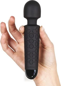 Dispositivo de masaje personal micro Yarosi más pequeño y fuerte inalámbrico negro  - Imagen 1 de 6