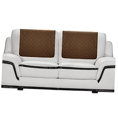  2 Piezas Funda Reposacabezas para Silla Reclinable Sofá Reposacabezas Cubierta Cabeza Chocolate Foto 1 de 4