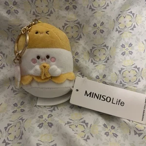 Miniso Brand Ice Cream Mini Plush Keychain - Picture 1 of 7