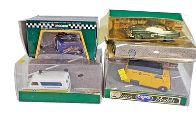 Lot of 4 Corgi Classics Model Vehicles Ltd Ed Millennium 2000 Mini St John Boxed - Image 1 of 4