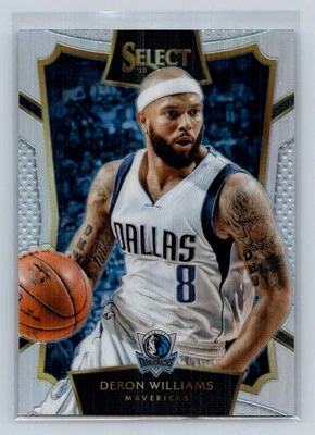 2015  Panini Select Silver Prizms #13 Deron Williams Holo SP Mavericks A62 - Image 1 of 2