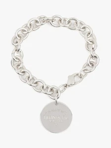 Tiffany & Co. Sterling Silver Return to Tiffany Tag Charm Bracelet - Picture 1 of 4