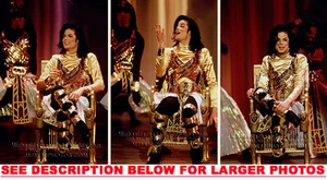 MICHAEL JACKSON REMEMBER THE TIME sta 3xRARE8x10 PHOTOS - Picture 1 of 1