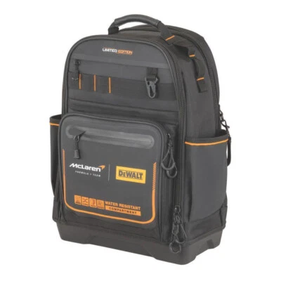 DeWalt McLaren F1 Team Backpack 53.7Ltr (972HN) Tool DIY Work Bag - Image 1 of 4