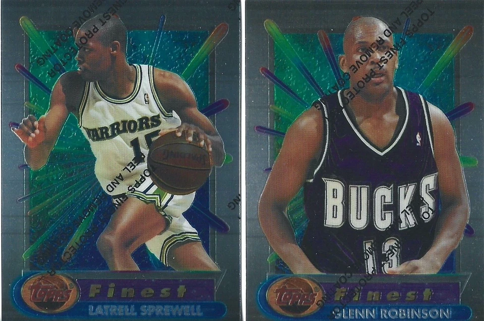 1994-95 Topps Finest Basketball (Unpeeled) You Pick The Card - Image 1 of 1