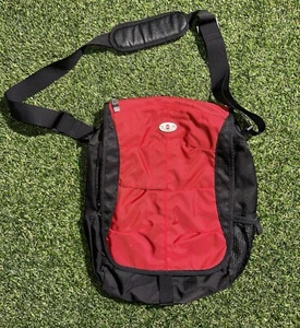 Victorinox Red Black Nylon Swiss Army Crossbody Shoulder Bag - Picture 1 of 12