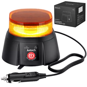 36 LED Amber Flashing Beacon Light Truck Magnetic Emergency Warning Strobe Lamp - Picture 1 of 12