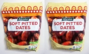 500g Soft Pitted Deglet Nour Dates Healthy Snack Vegetarian Vegan Alesto - Picture 1 of 1