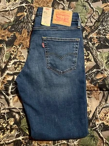 Levis 511 Jeans Men's Skinny Slim Fit Denim Distressed Bottoms Stretch Pants New - Picture 1 of 9