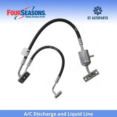 Para Dodge W350 1982-1988 aire acondicionado descarga y línea líquida 4 temporadas 1983 1984 1985 Foto 1 de 4