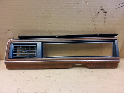 1979-1991 Ford Crown Victoria Vic LTD Speedometer Dash Bezel Trim Molding DK BLU - Image 1 of 4