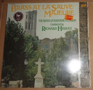 Brass at La Sauve-Majeure LP - SEALED, MINT - Richard Harvey, Brass of Aquitaine - Imagen 1 de 2