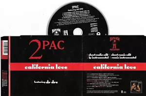 2PAC - california love - CD 4 TRACK SINGLE - Foto 1 di 1